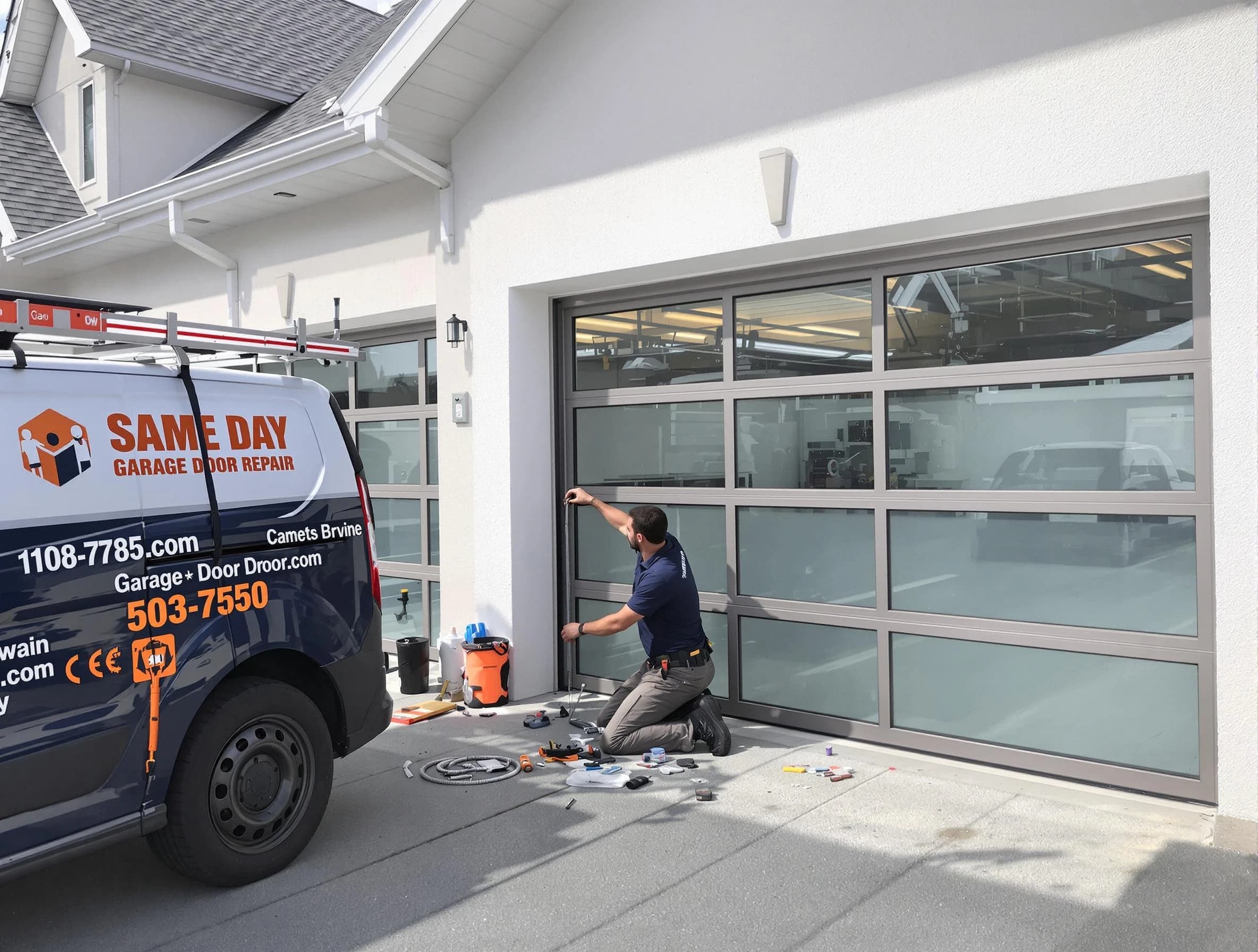 Same-day garage door repair service by Spanish Fork Garage Door Repair in Spanish Fork