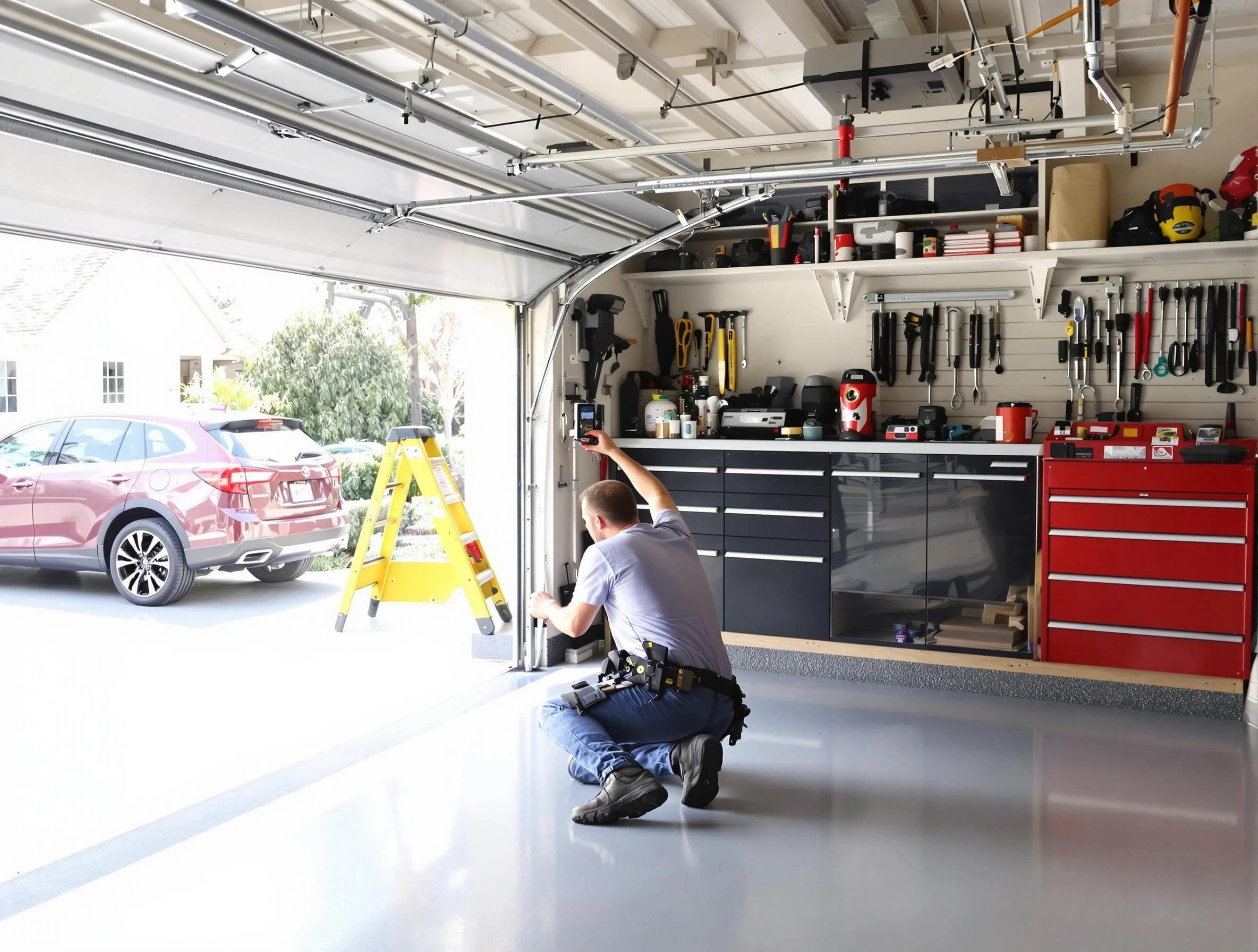 Local garage door repair service by Spanish Fork Garage Door Repair in Spanish Fork
