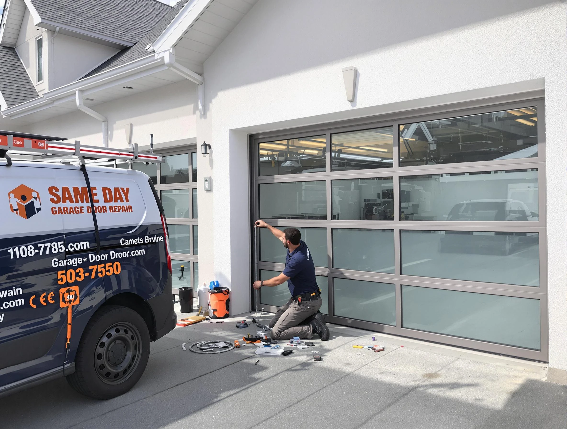Same-day garage door repair service by Spanish Fork Garage Door Repair in Spanish Fork
